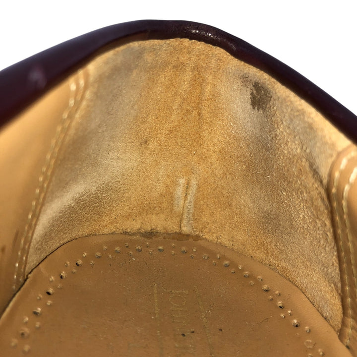 Johnston & Murphy JOHNSTON AND MURPHY Limited coin loafer made in USA 10D Men's 28.0cm unclear burgundy type Vintage Second Hand