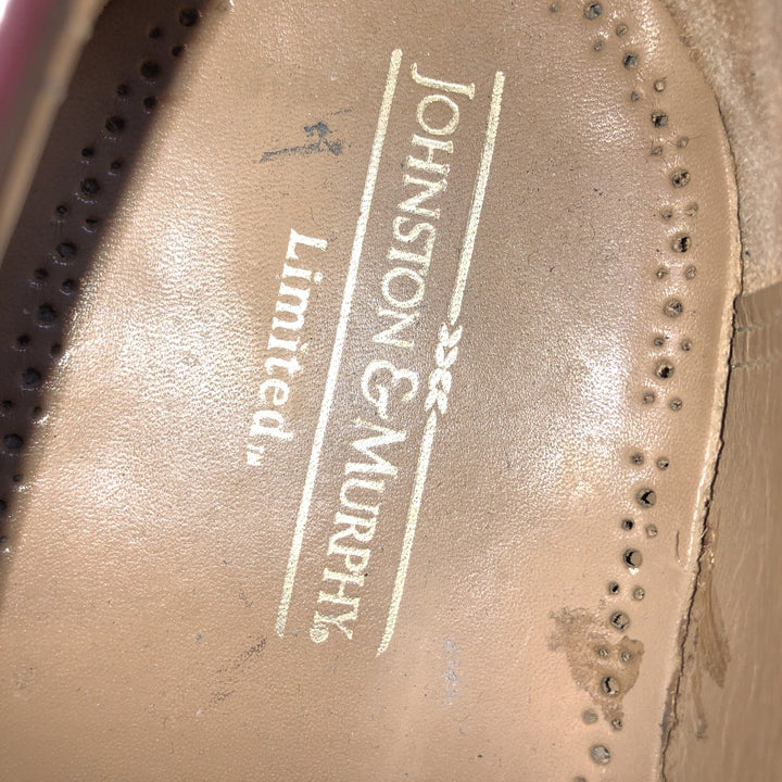 Johnston & Murphy JOHNSTON AND MURPHY Limited coin loafer made in USA 10D Men's 28.0cm unclear burgundy type Vintage Second Hand