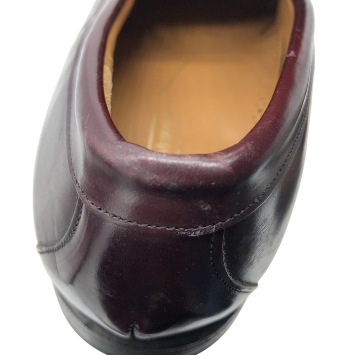 Johnston & Murphy JOHNSTON AND MURPHY Limited coin loafer made in USA 10D Men's 28.0cm unclear burgundy type Vintage Second Hand