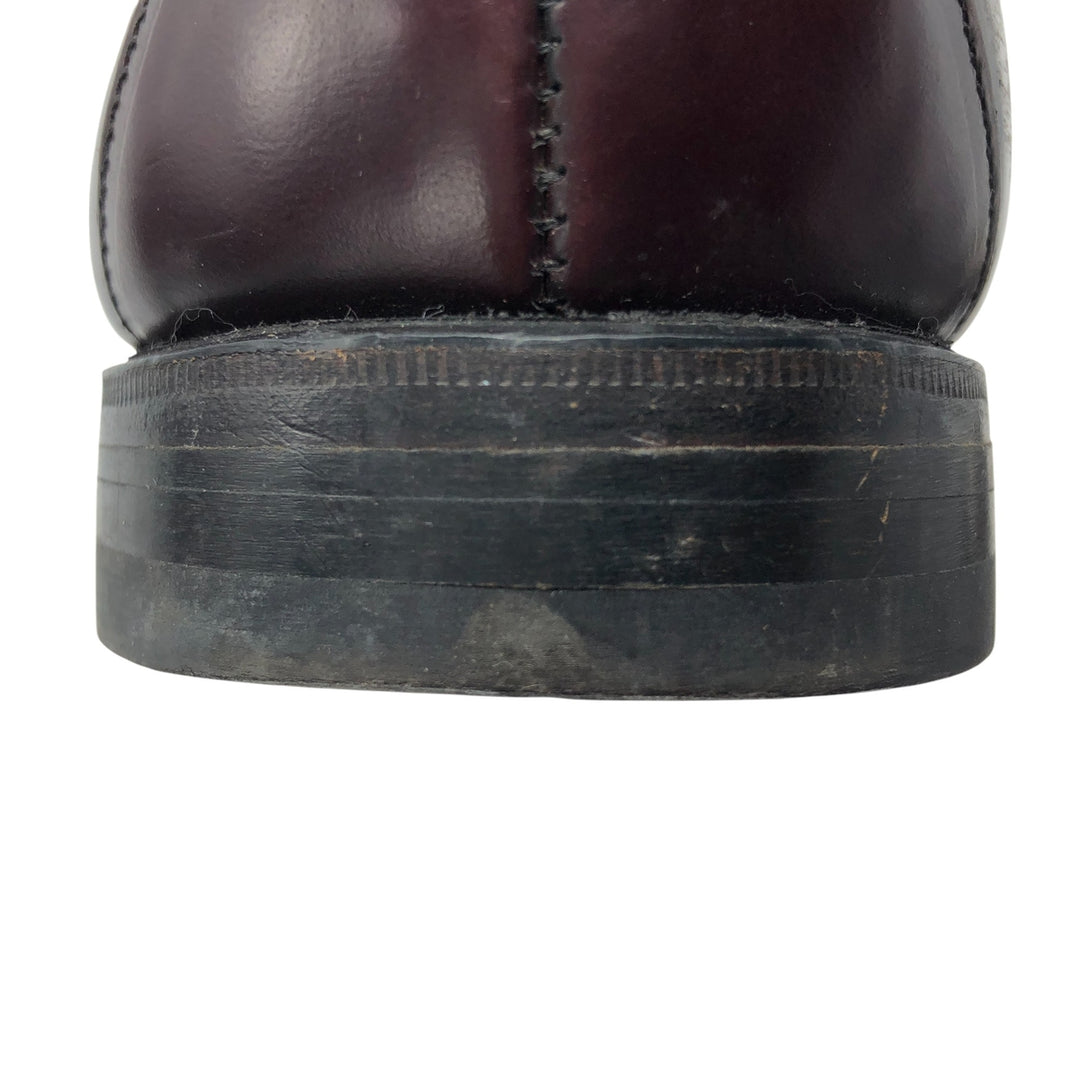 Johnston & Murphy JOHNSTON AND MURPHY Limited coin loafer made in USA 10D Men's 28.0cm unclear burgundy type Vintage Second Hand
