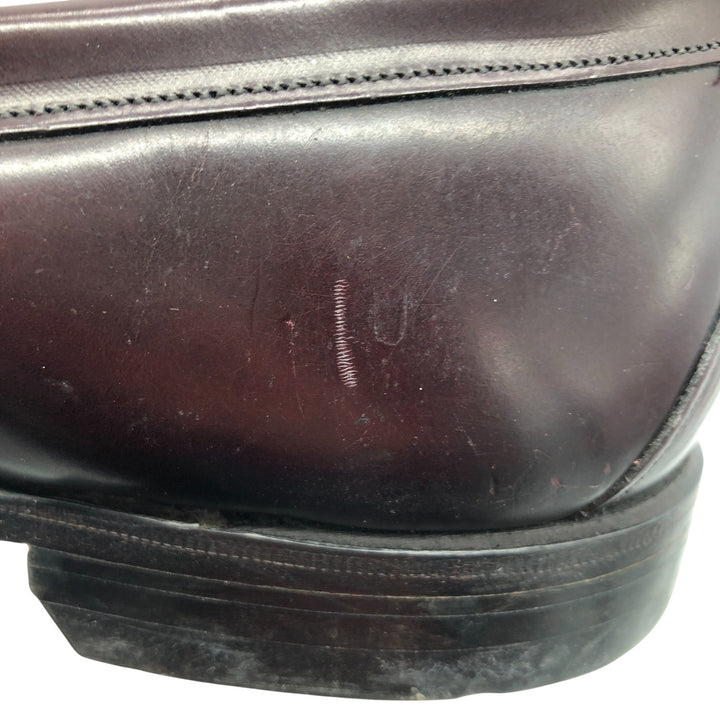 Johnston & Murphy JOHNSTON AND MURPHY Limited coin loafer made in USA 10D Men's 28.0cm unclear burgundy type Vintage Second Hand