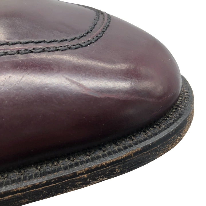 Johnston & Murphy JOHNSTON AND MURPHY Limited coin loafer made in USA 10D Men's 28.0cm unclear burgundy type Vintage Second Hand