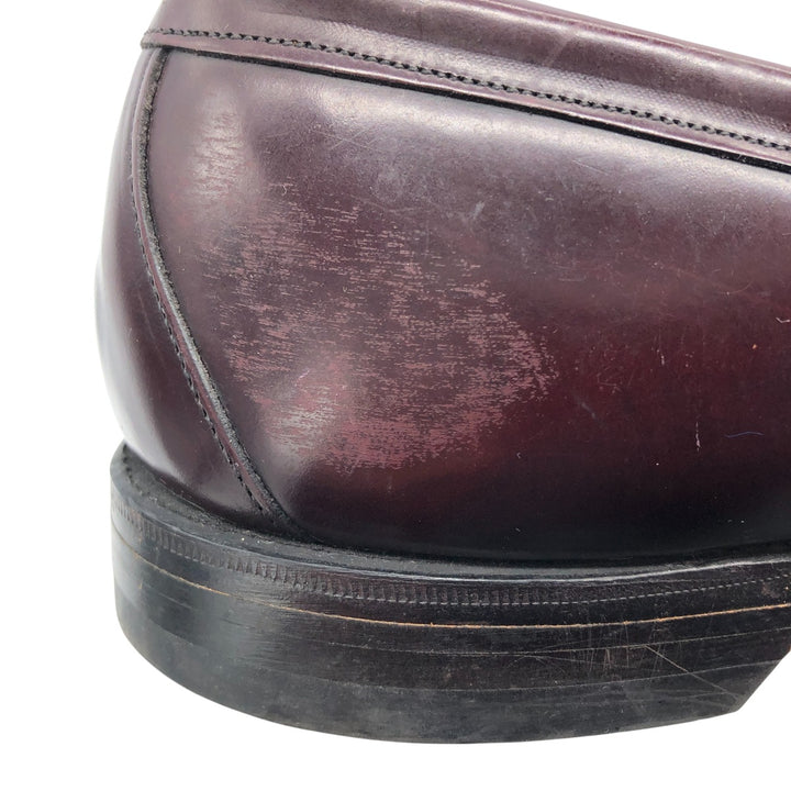 Johnston & Murphy JOHNSTON AND MURPHY Limited coin loafer made in USA 10D Men's 28.0cm unclear burgundy type Vintage Second Hand