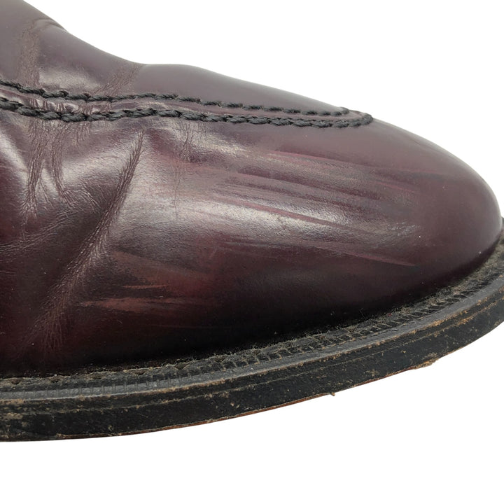 Johnston & Murphy JOHNSTON AND MURPHY Limited coin loafer made in USA 10D Men's 28.0cm unclear burgundy type Vintage Second Hand