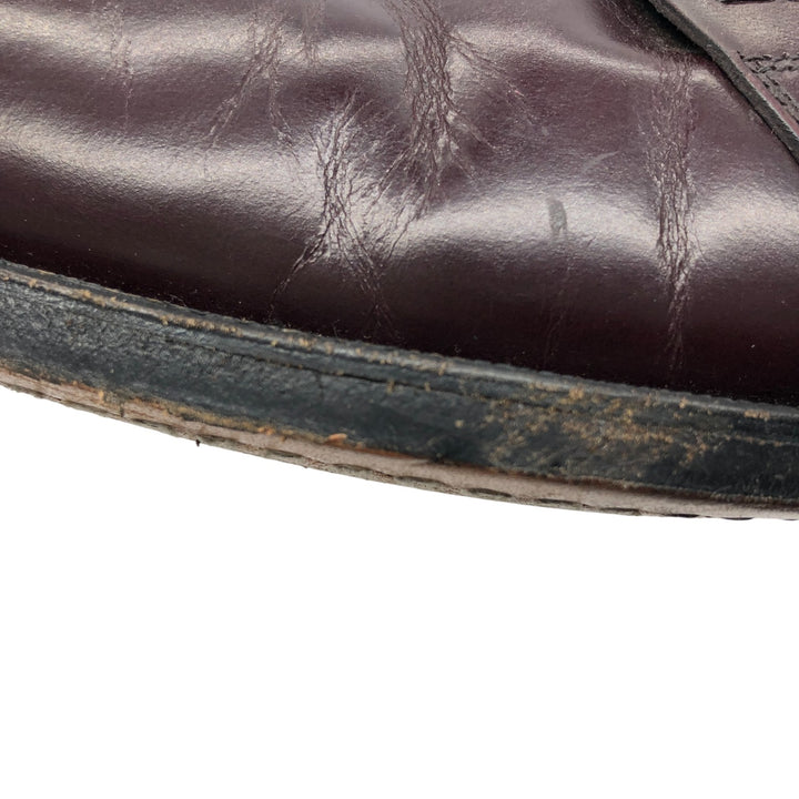 Johnston & Murphy JOHNSTON AND MURPHY Limited coin loafer made in USA 10D Men's 28.0cm unclear burgundy type Vintage Second Hand
