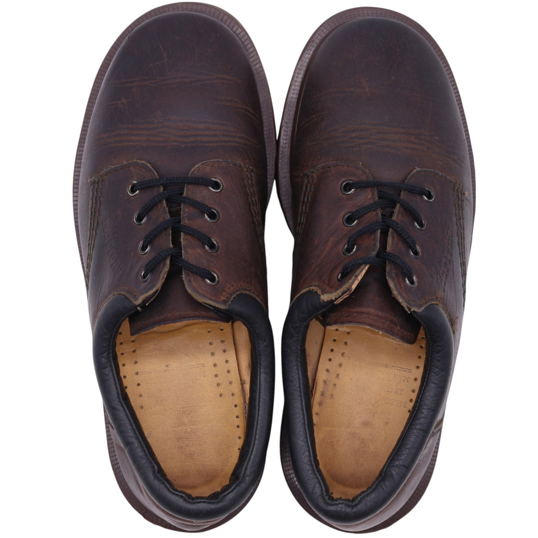 Dr. Martens 4-hole shoes made in the UK Women's 23.0cm genuine leather brown type Vintage Second Hand