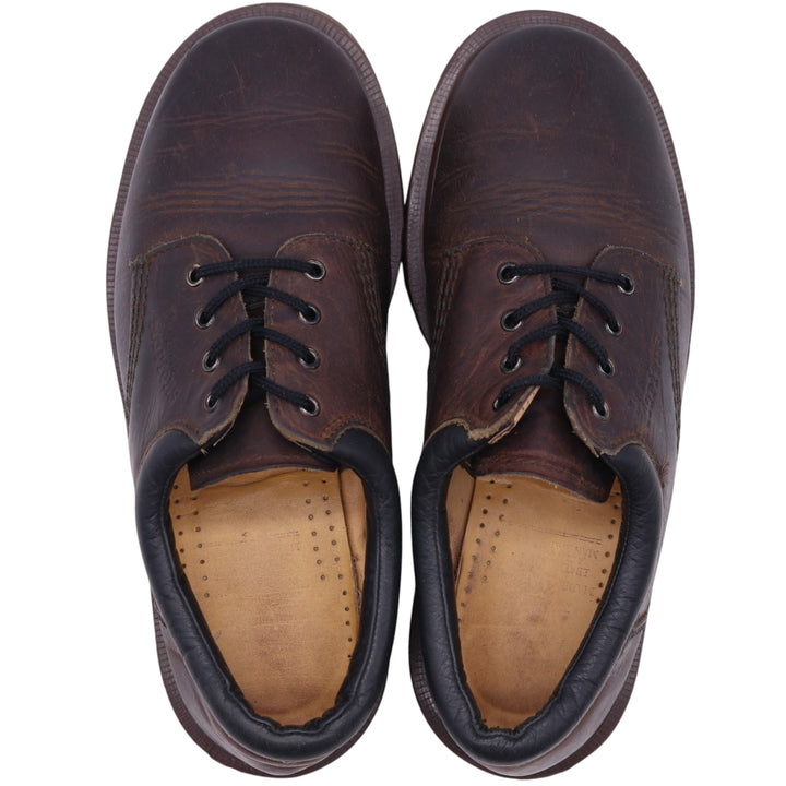 Dr. Martens 4-hole shoes made in the UK Women's 23.0cm genuine leather brown type Vintage Second Hand