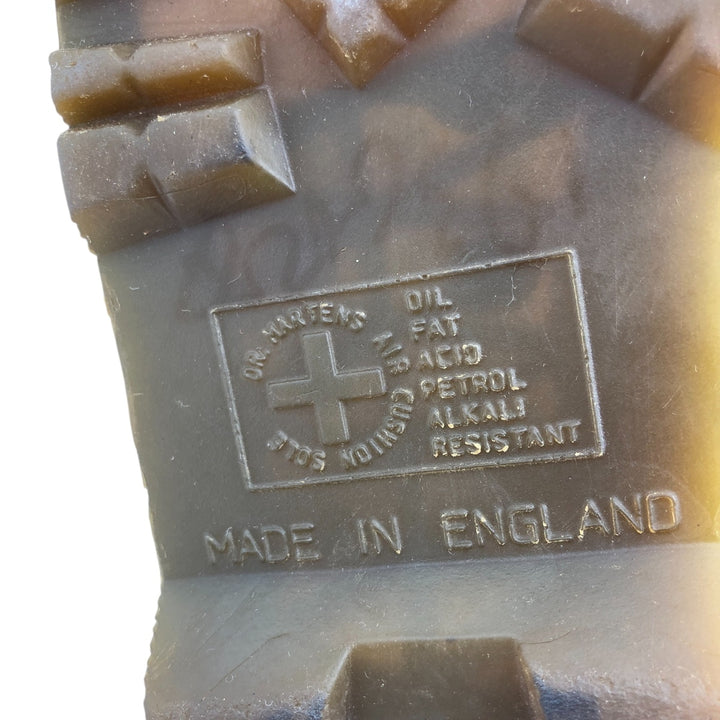 Dr. Martens 4-hole shoes made in the UK Women's 23.0cm genuine leather brown type Vintage Second Hand