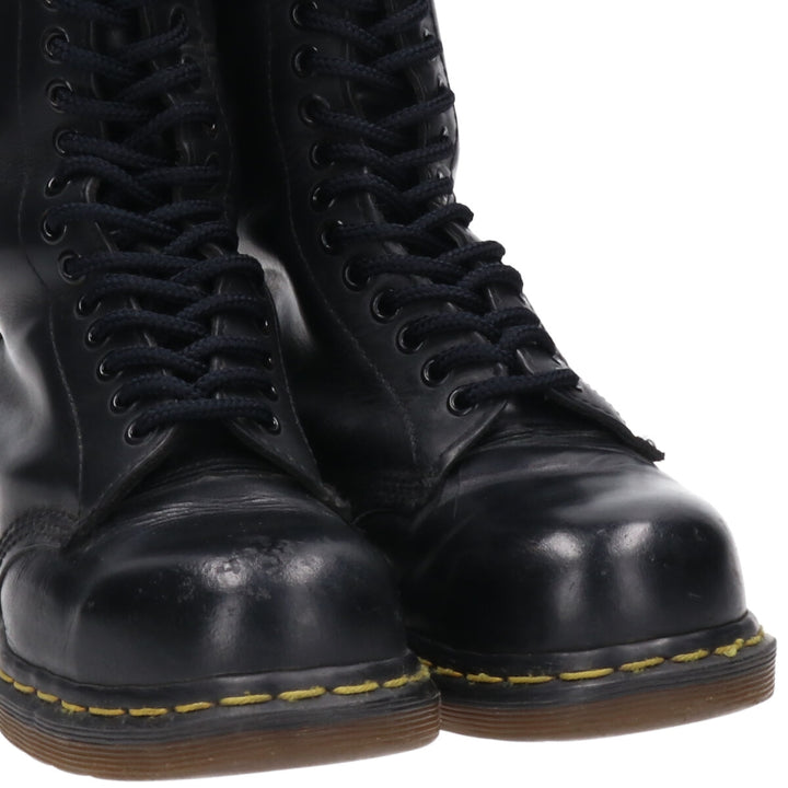 Dr. Martens Steel Toe 20 Hole Boots Made in the UK Women's 9.3" /saa012032