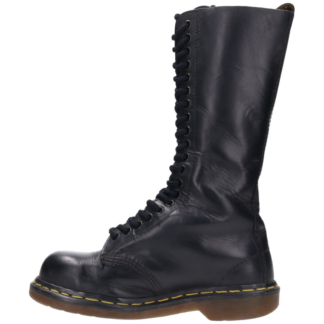 Dr. Martens Steel Toe 20 Hole Boots Made in the UK Women's 9.3" /saa012032