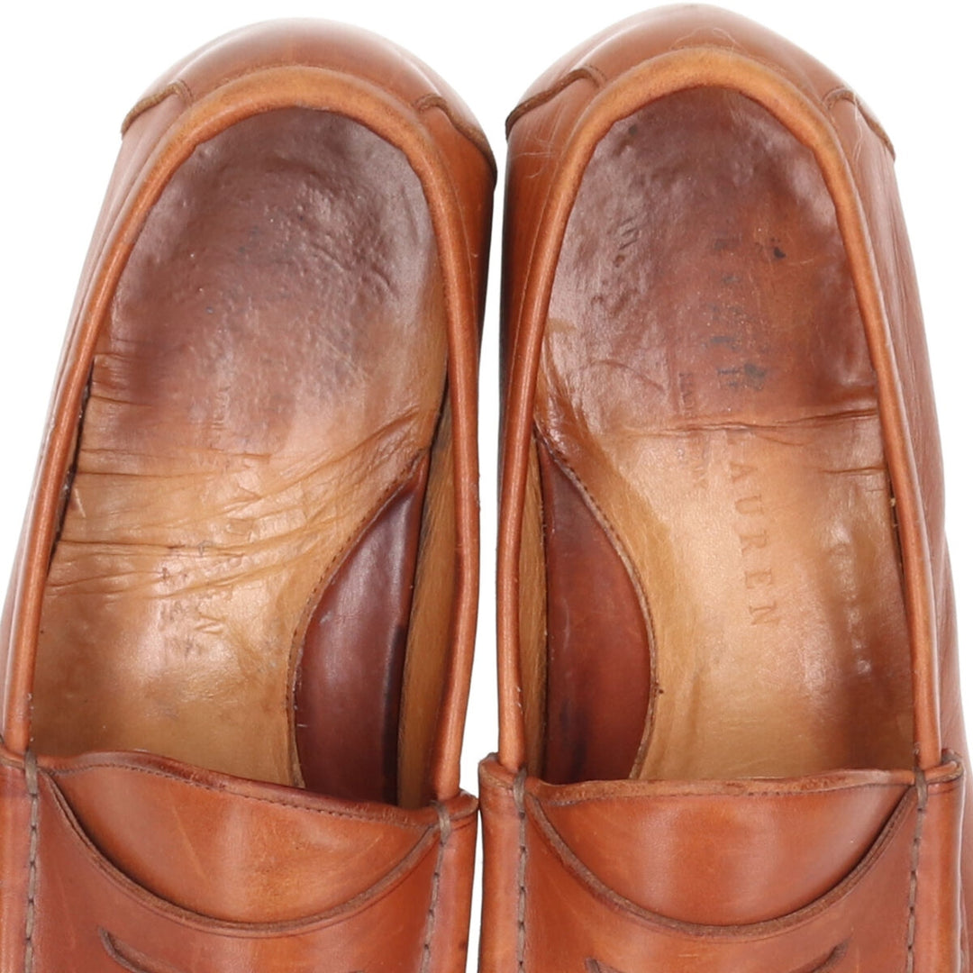 Ralph Lauren Coin Loafers Made in Italy 9 1/2 D Men's 10.8" /saa012049