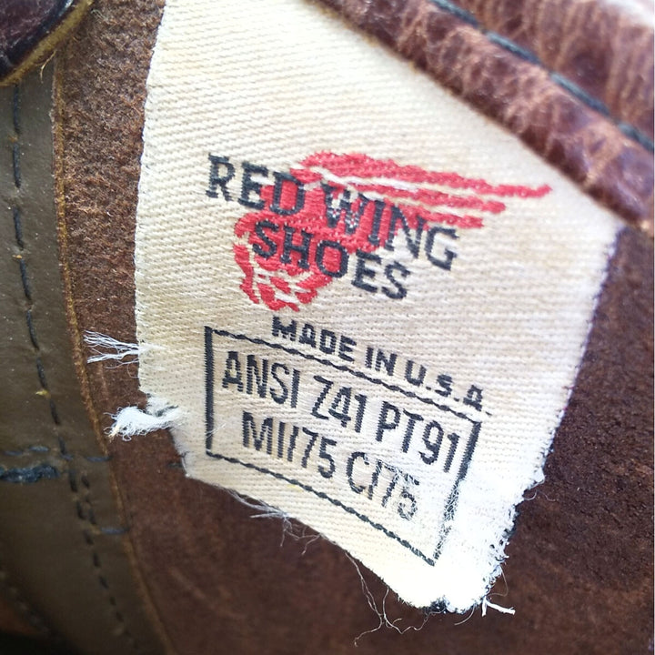 Red Wing ANSI Z41 PT91 Pecos Boots Steel Toe Men's 11.2" /saa012070