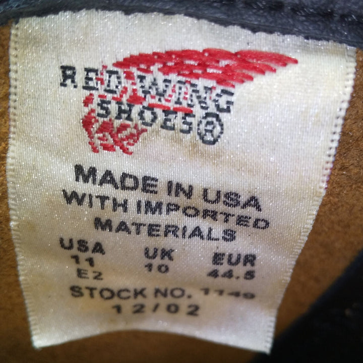 00s Red Wing 1149 Pecos Boots Made in USA 11E2 Men's 29.0cm /saa012071