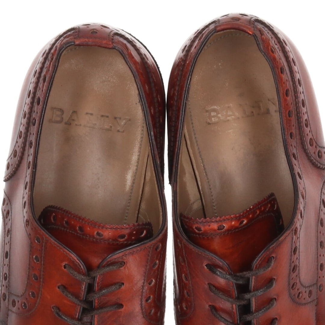 Bally Wingtip Shoes 7D Men's 10.6" /saa012163