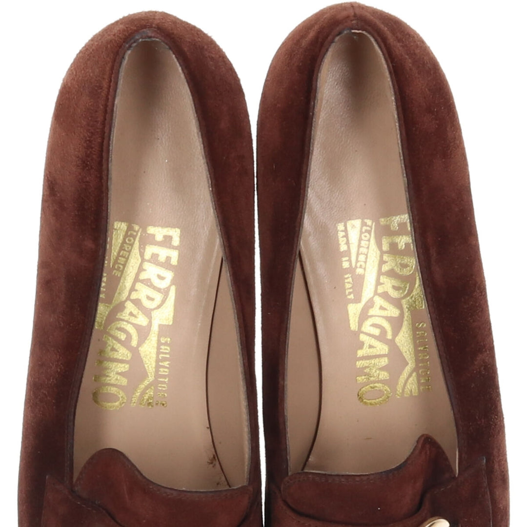 Salvatore Ferragamo bit loafers made in Italy women's 9.3" /saa012169