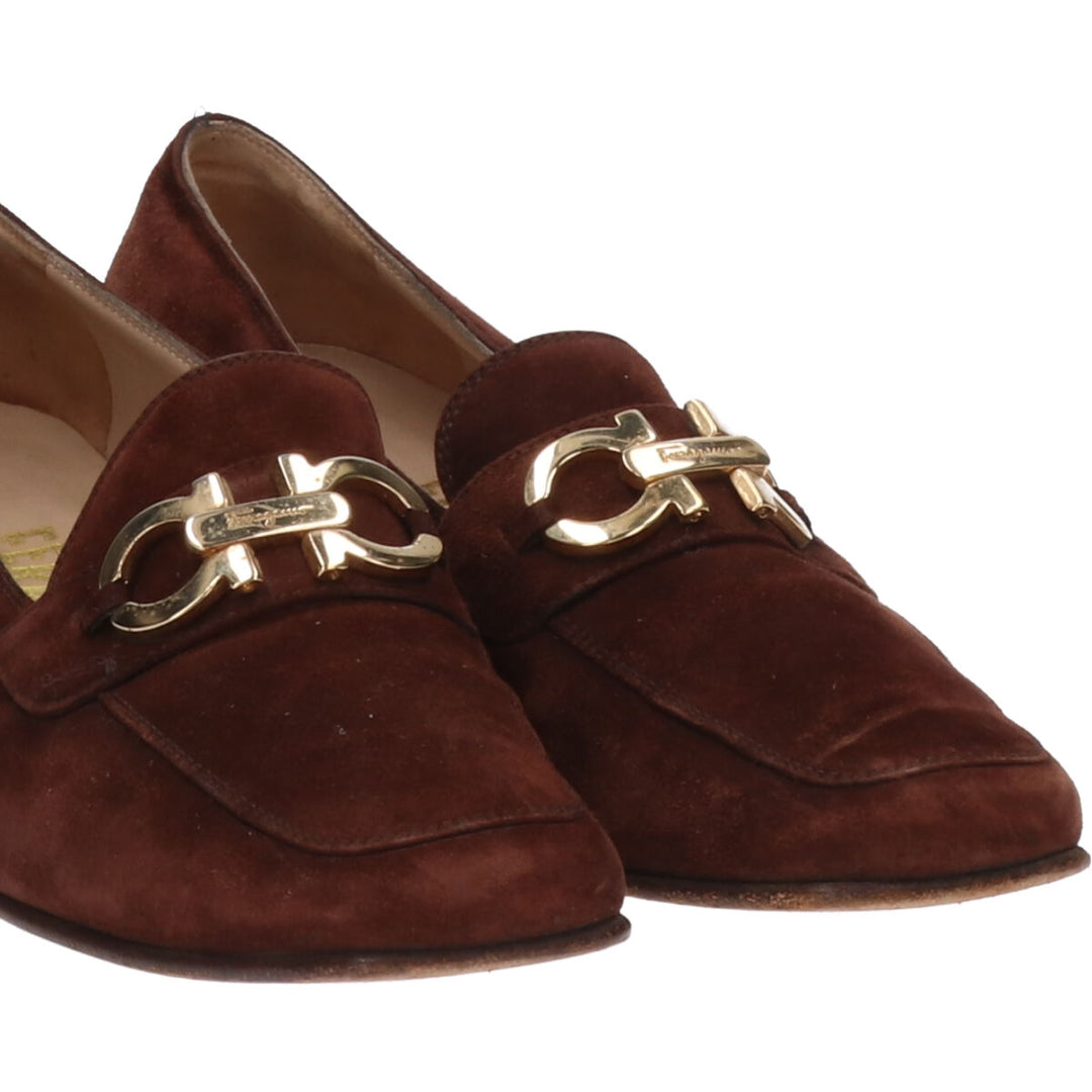 Salvatore Ferragamo bit loafers made in Italy women's 9.3" /saa012169