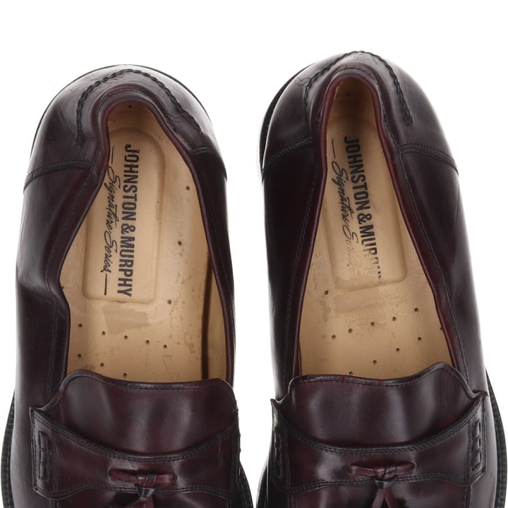 Johnston & Murphy Tassel Loafers Made in Italy 8M Men's 28.0cm /saa012221