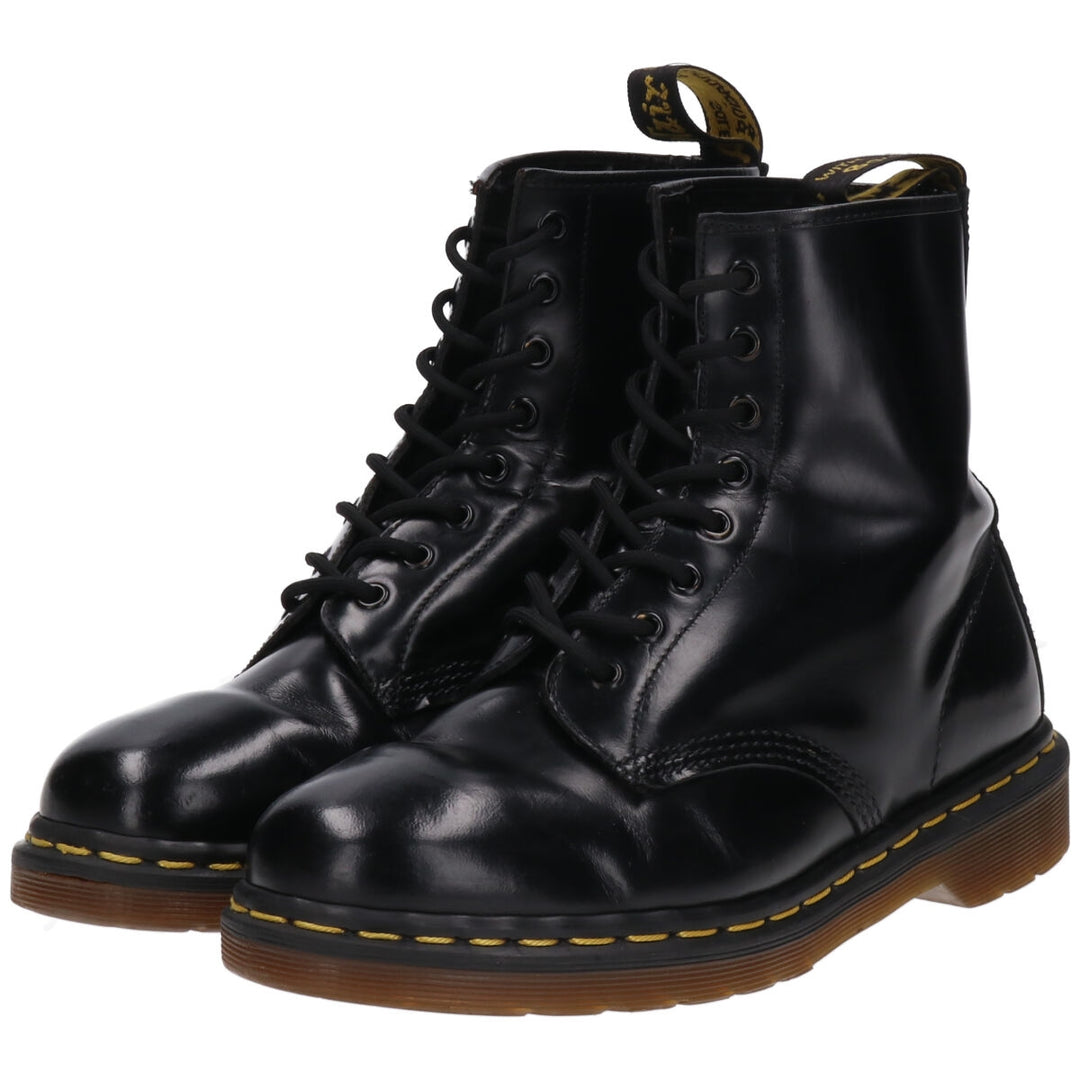 Dr. Martens 8-hole boots, made in the UK, size 8, men's 10.6" equivalent /saa012222