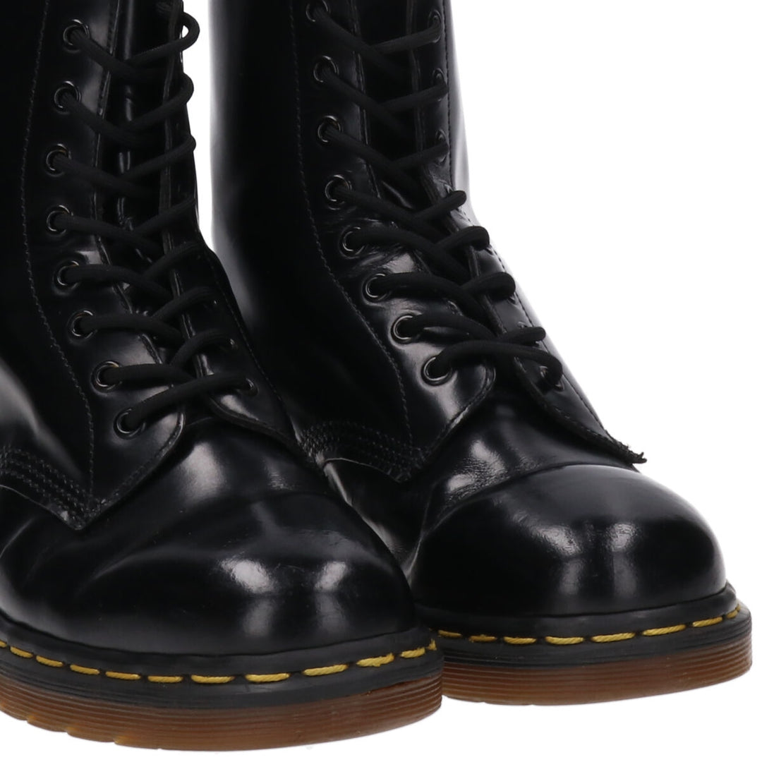 Dr. Martens 8-hole boots, made in the UK, size 8, men's 10.6" equivalent /saa012222