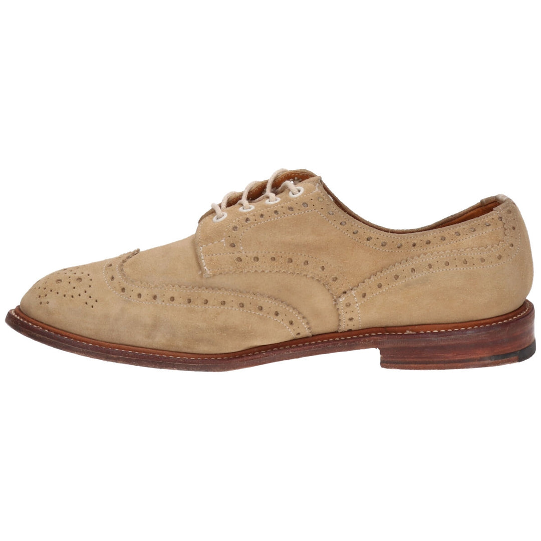 Tricker's suede wingtip shoes made in England 10 1/2 S men's 11.4" equivalent /saa012262