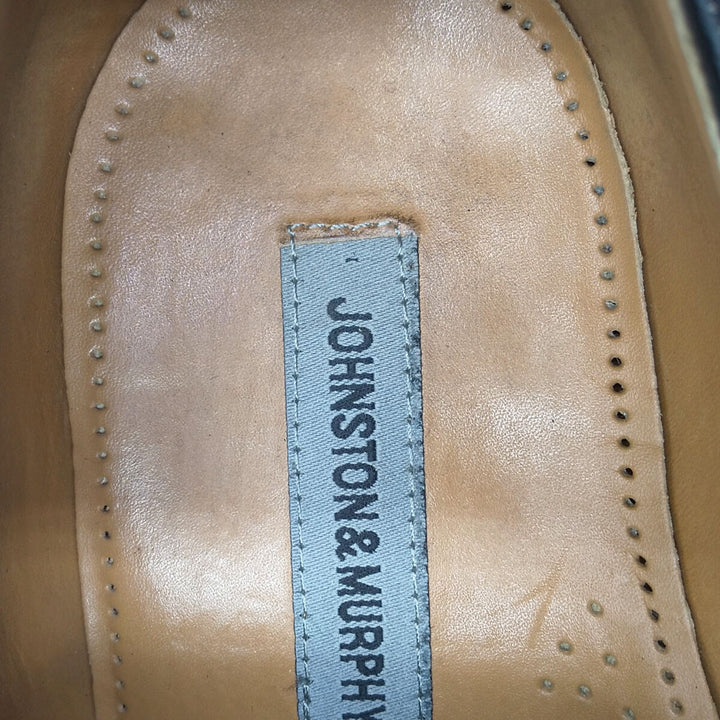 Johnston & Murphy JOHNSTON AND MURPHY Straight Tip Shoes Made in India 10E Men's 11.4" equivalent /saa012268