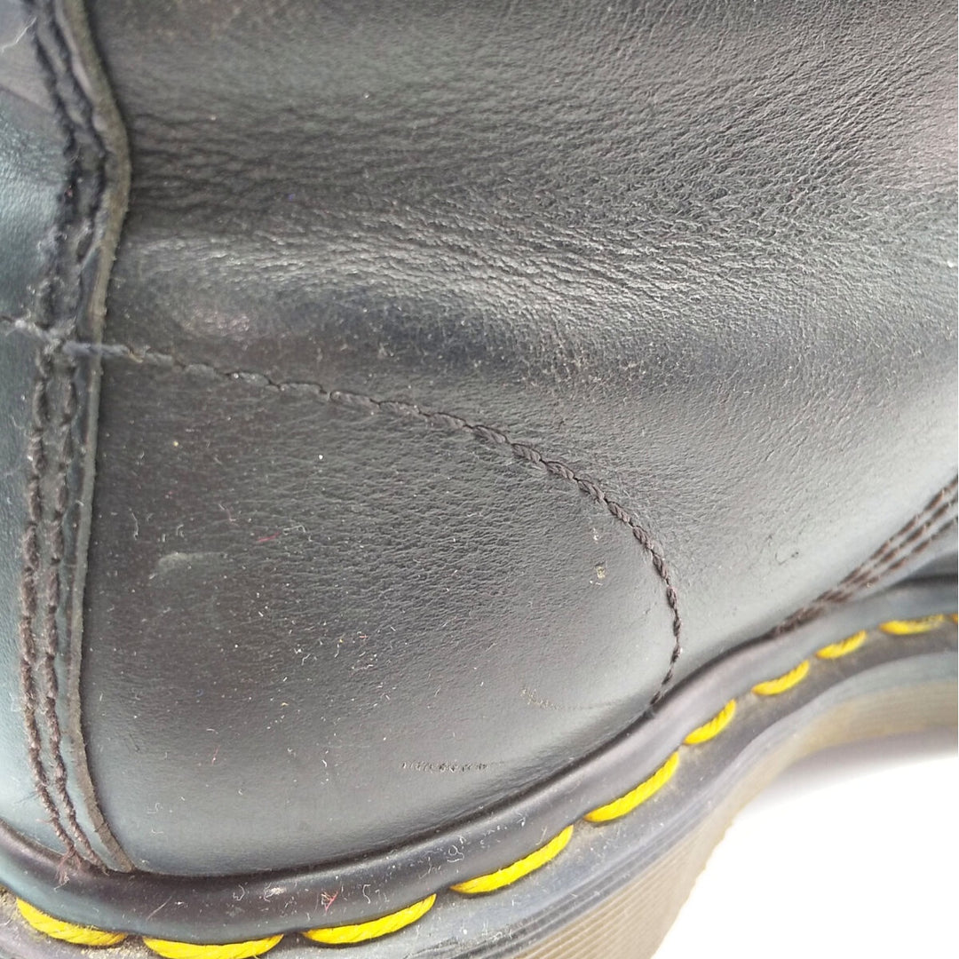 Dr. Martens Steel Toe 10 Hole Boots Made in the UK 4 Women's 8.9" equivalent /saa012276