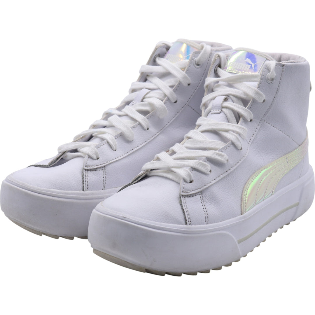 PUMA Kaia Mid Irisistable High-top Sneakers 9 Women's 25.5cm unclear white type Vintage Second Hand