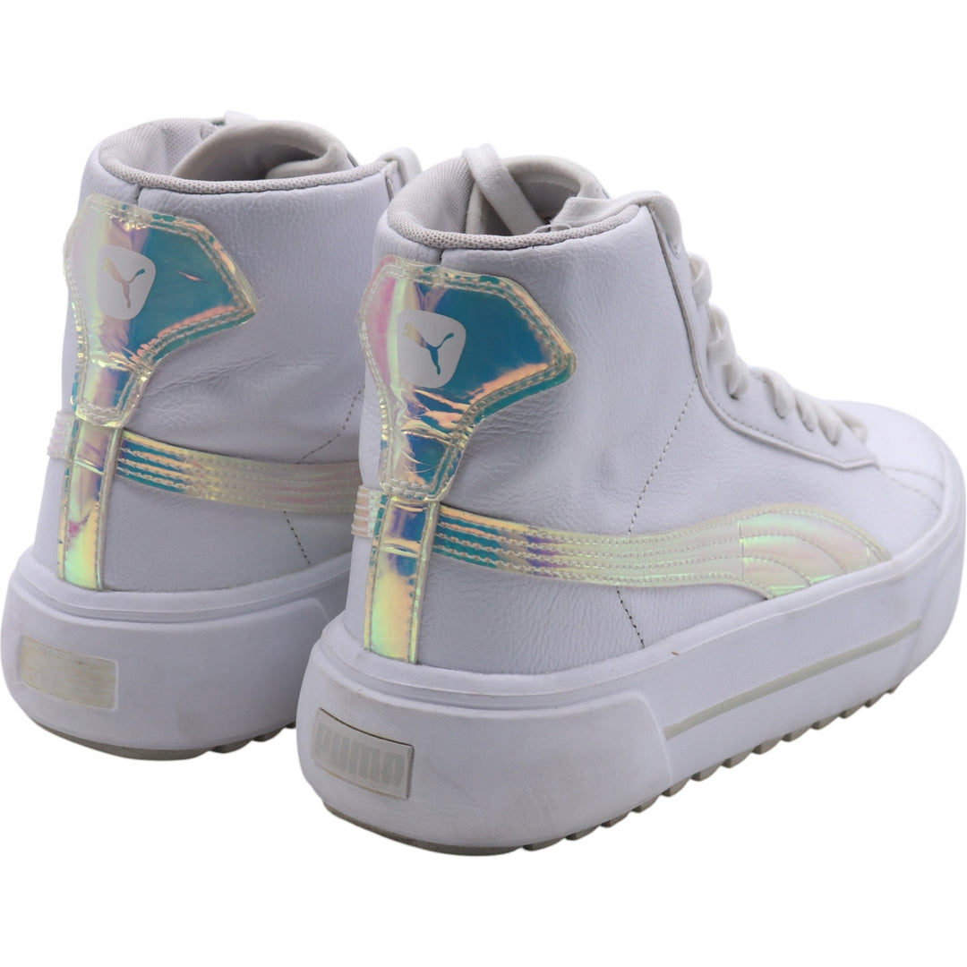 PUMA Kaia Mid Irisistable High-top Sneakers 9 Women's 25.5cm unclear white type Vintage Second Hand