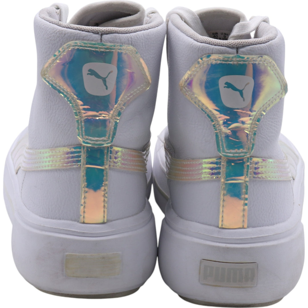 PUMA Kaia Mid Irisistable High-top Sneakers 9 Women's 25.5cm unclear white type Vintage Second Hand