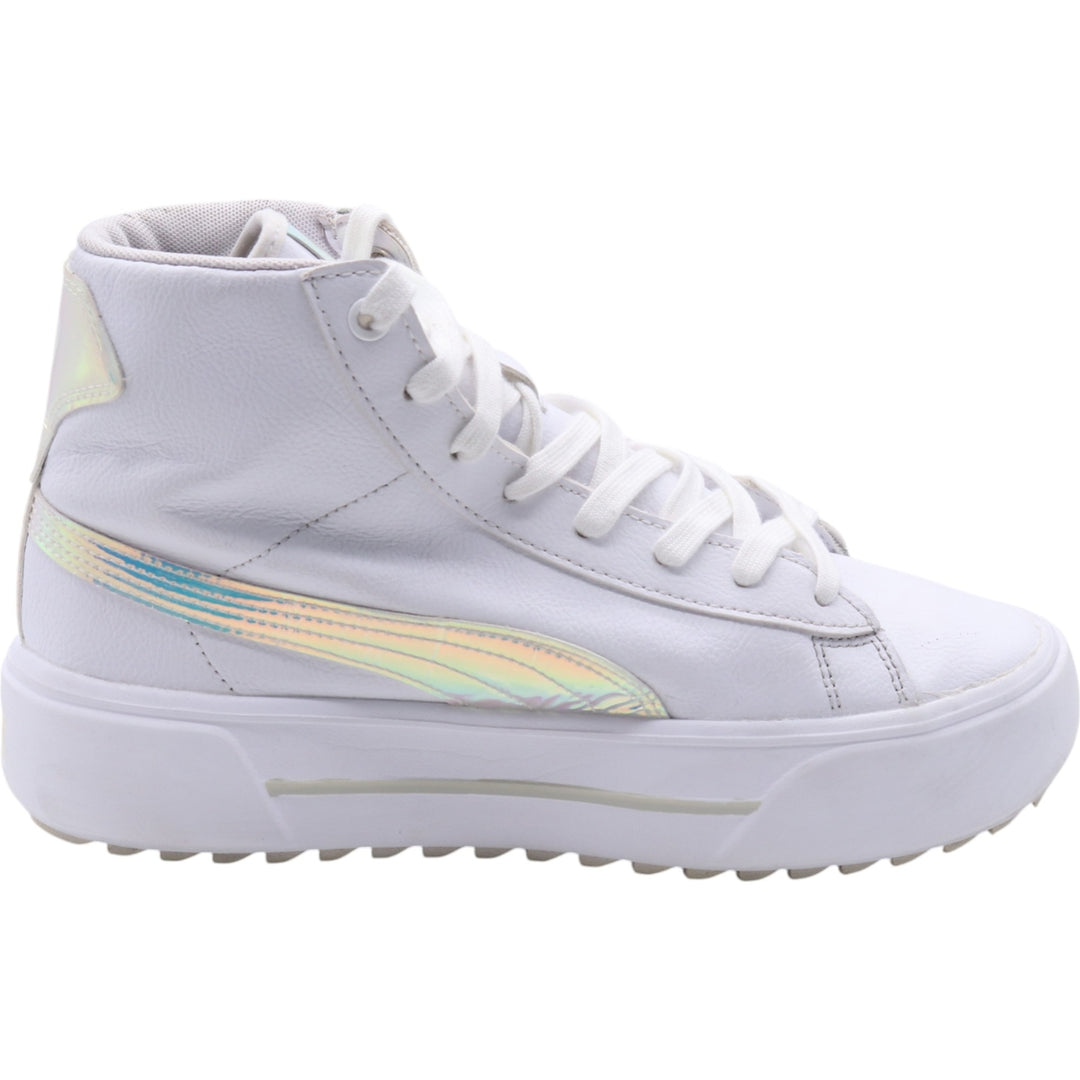 PUMA Kaia Mid Irisistable High-top Sneakers 9 Women's 25.5cm unclear white type Vintage Second Hand