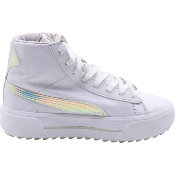 PUMA Kaia Mid Irisistable High-top Sneakers 9 Women's 25.5cm unclear white type Vintage Second Hand