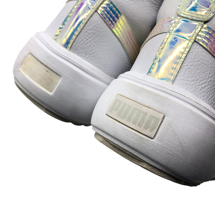 PUMA Kaia Mid Irisistable High-top Sneakers 9 Women's 25.5cm unclear white type Vintage Second Hand