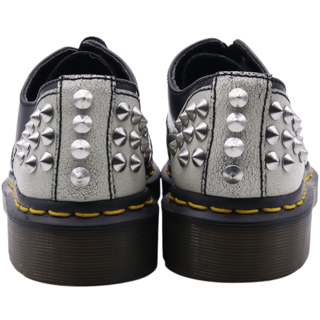 Dr. Martens CORE APPLIQUE BAXTER 1461 STUDDED PANEL studded 3-hole shoes UK4 Women's 22.5cm genuine leather black type Vintage Second Hand
