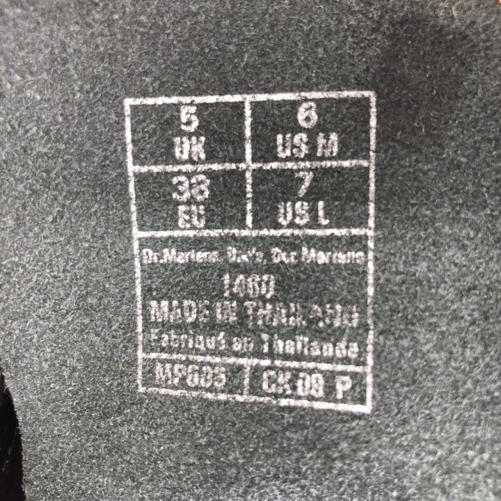 Dr. Martens 1460 8-hole boots 5 Women's 23.5cm genuine leather black type Vintage Second Hand