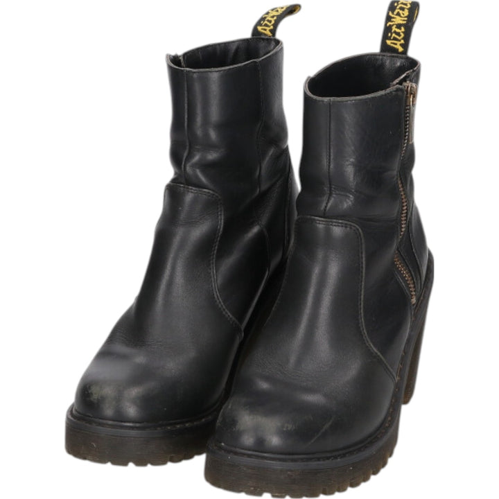 Dr. Martens MAGDALENA II Side Zip Side Gore Boots 7 Women's 24.0cm genuine leather black type Vintage Second Hand