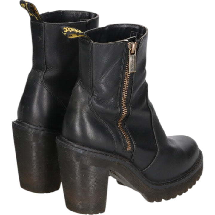 Dr. Martens MAGDALENA II Side Zip Side Gore Boots 7 Women's 24.0cm genuine leather black type Vintage Second Hand