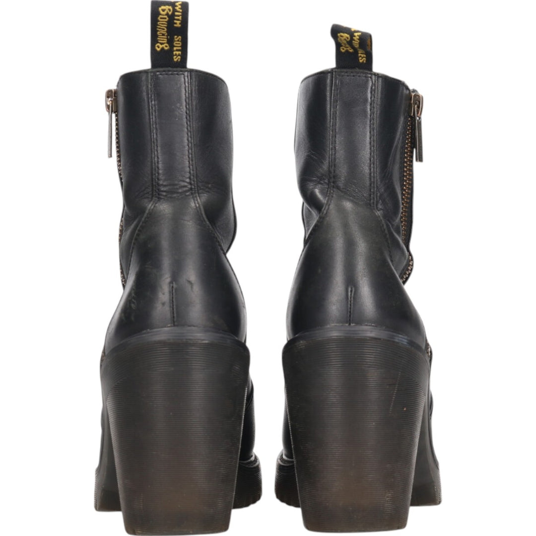 Dr. Martens MAGDALENA II Side Zip Side Gore Boots 7 Women's 24.0cm genuine leather black type Vintage Second Hand