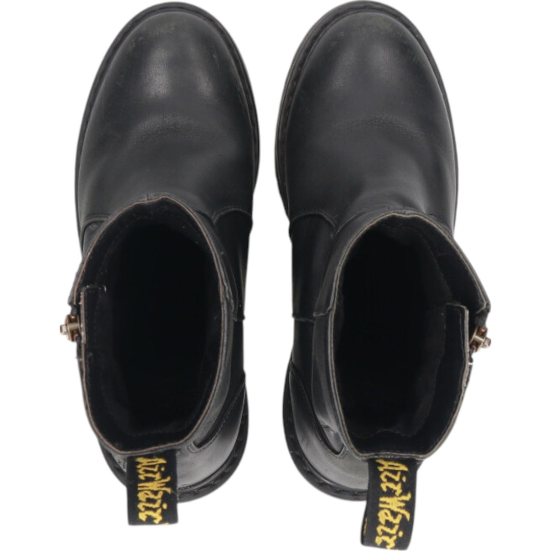 Dr. Martens MAGDALENA II Side Zip Side Gore Boots 7 Women's 24.0cm genuine leather black type Vintage Second Hand