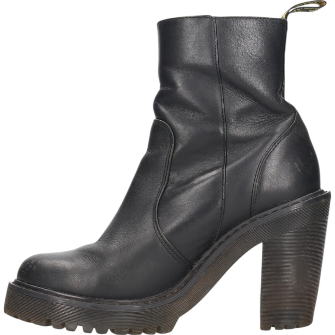 Dr. Martens MAGDALENA II Side Zip Side Gore Boots 7 Women's 24.0cm genuine leather black type Vintage Second Hand