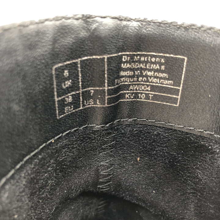 Dr. Martens MAGDALENA II Side Zip Side Gore Boots 7 Women's 24.0cm genuine leather black type Vintage Second Hand