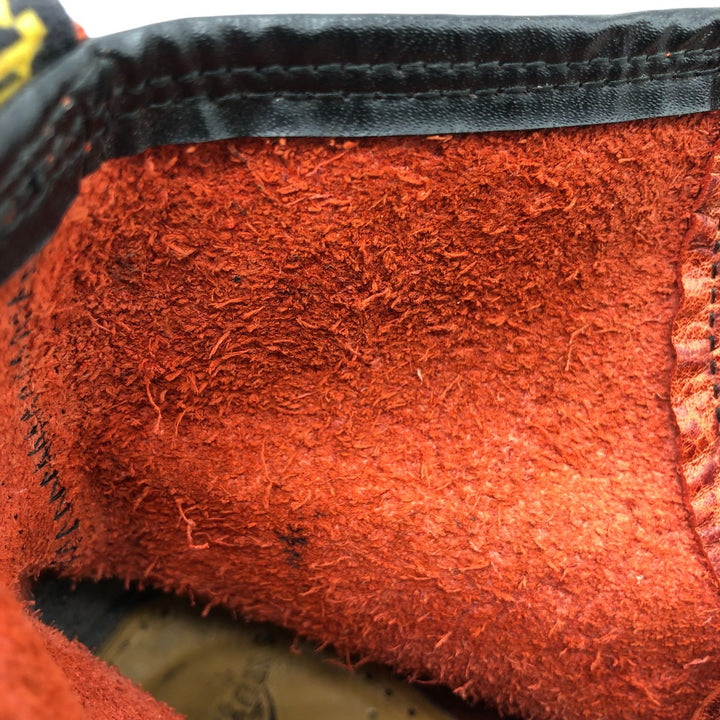 Dr. Martens All-over print 8-hole boots Made in England 5 Women's 24.0cm leather orange type Vintage Second Hand