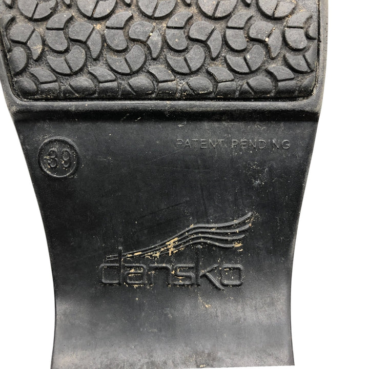 Dansko Professional PROXP All-over Pattern Clog Sandals 39 Women's 24.5cm genuine leather Gold type Vintage Second Hand