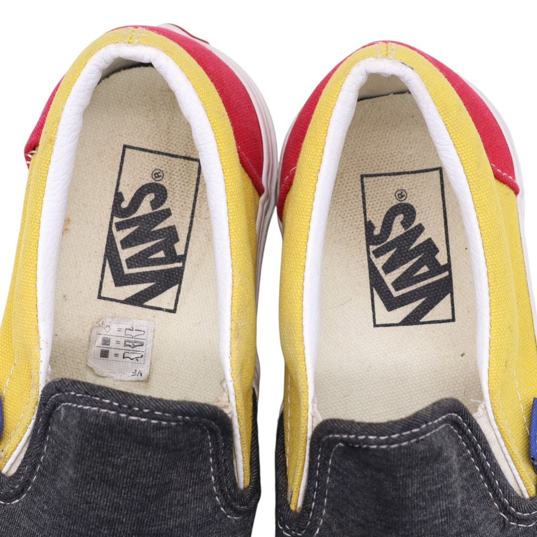 VANS SLIP-ON Sneakers 7 Men's 25.0cm unknown gray type Vintage Second Hand