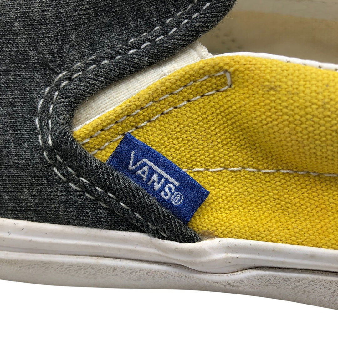 VANS SLIP-ON Sneakers 7 Men's 25.0cm unknown gray type Vintage Second Hand