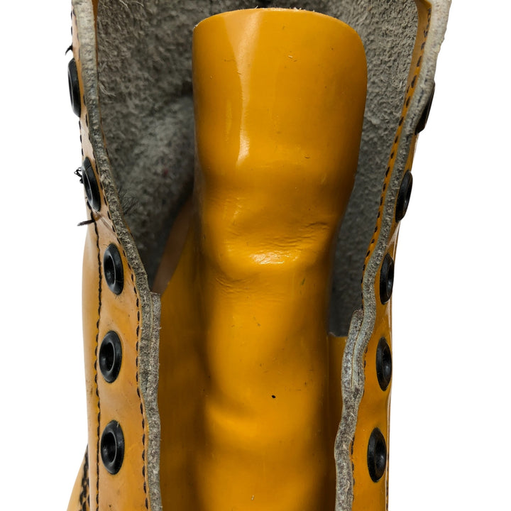 Dr. Martens 6-hole boots made in the UK 3 Women's 22.0cm genuine leather yellow type Vintage Second Hand
