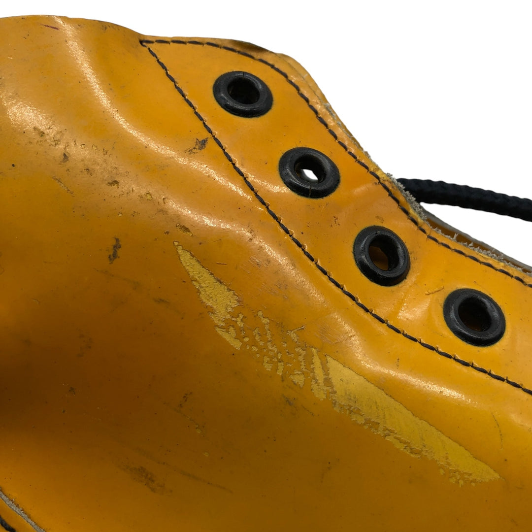 Dr. Martens 6-hole boots made in the UK 3 Women's 22.0cm genuine leather yellow type Vintage Second Hand