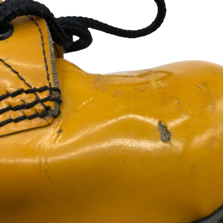 Dr. Martens 6-hole boots made in the UK 3 Women's 22.0cm genuine leather yellow type Vintage Second Hand