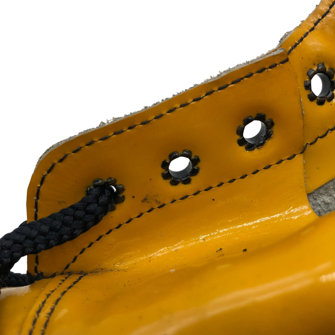 Dr. Martens 6-hole boots made in the UK 3 Women's 22.0cm genuine leather yellow type Vintage Second Hand