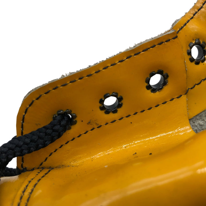 Dr. Martens 6-hole boots made in the UK 3 Women's 22.0cm genuine leather yellow type Vintage Second Hand