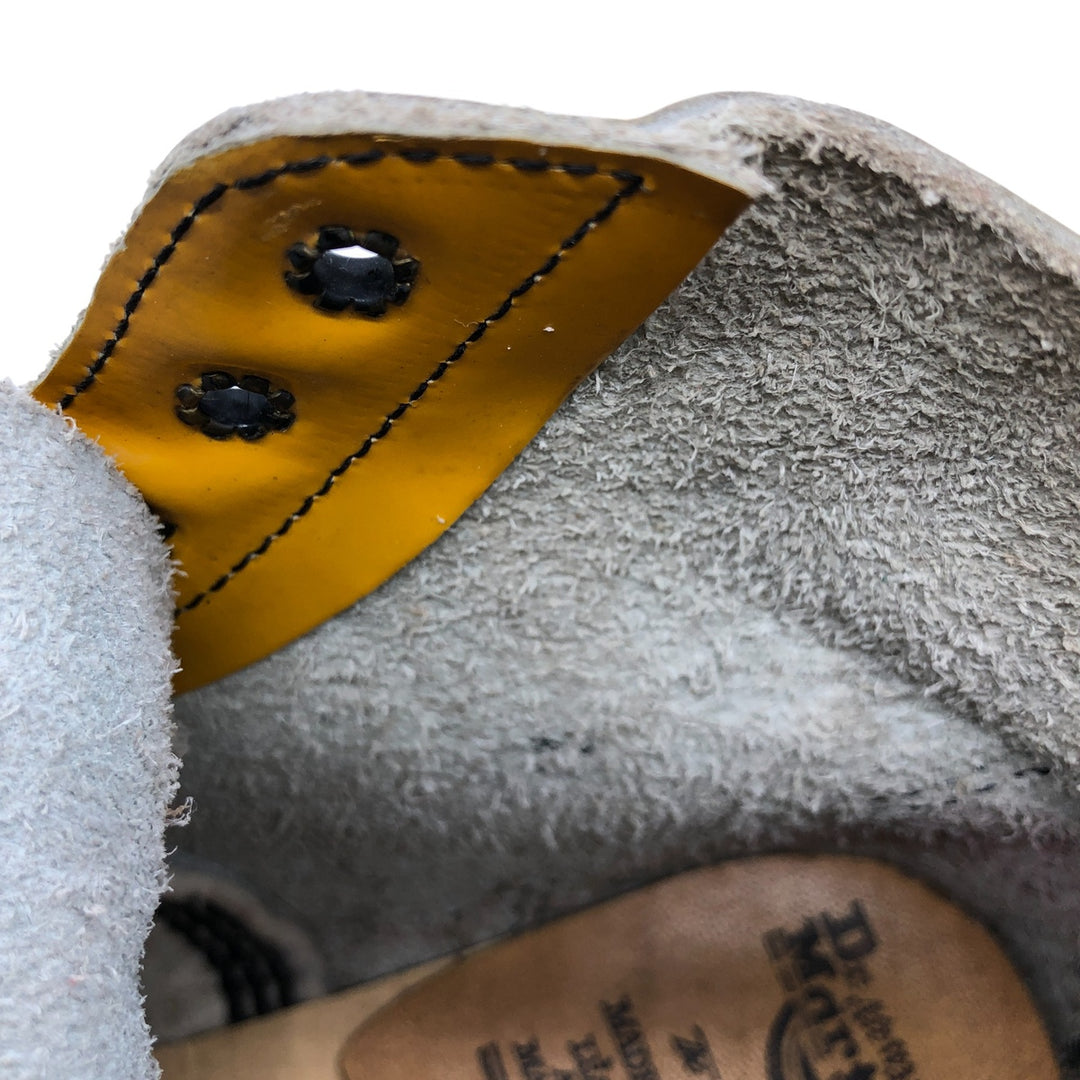 Dr. Martens 6-hole boots made in the UK 3 Women's 22.0cm genuine leather yellow type Vintage Second Hand